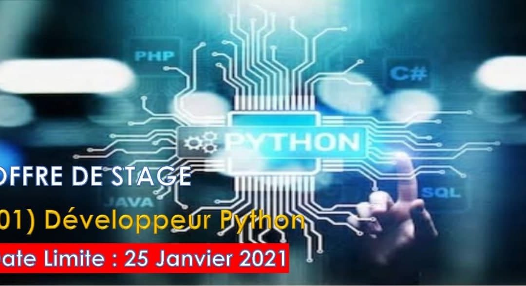 Offre de stage académique en Développement PYTHON chez African New Dream